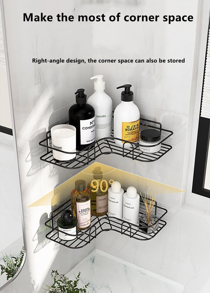 Metal Bathroom Corner Rack