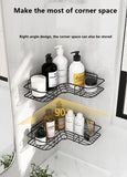 Metal Bathroom Corner Rack