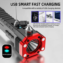 Multifunction Emergency Hammer Flashlight