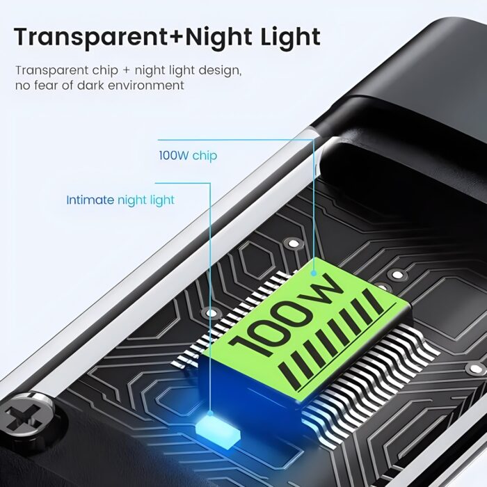 Mini Rechargeable Torch With Side Light & Waterproof Body