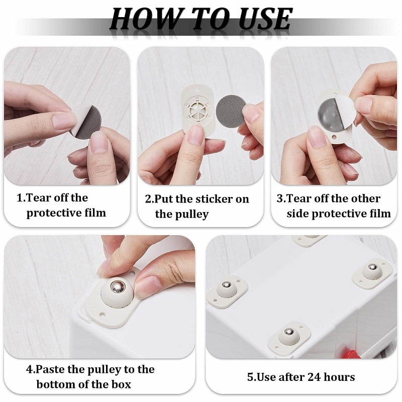 Furniture Moving Wheel - [4 Pcs]