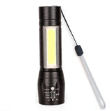 Mini Rechargeable Torch With Side Light & Waterproof Body