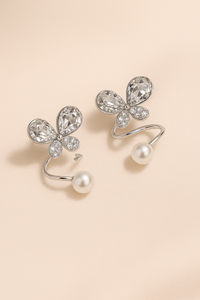 Tangled Korean Pearl Earrings (PQT-994)