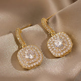 Crystal Earrings – Sparkling Dangle Earrings  ( PJT-990 )
