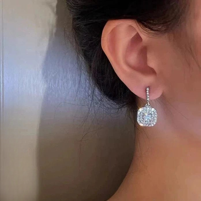 Crystal Earrings – Sparkling Dangle Earrings  ( PJT-990 )