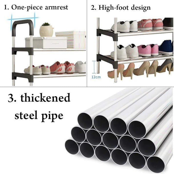 Multipurpose Premium Design Non-Breakable Floor Standing Shoes Rack