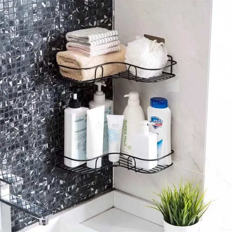 Metal Bathroom Corner Rack