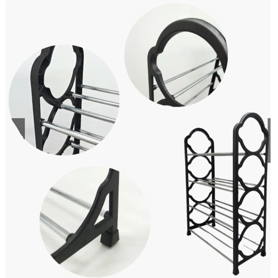 Multipurpose Premium Design Non-Breakable Floor Standing Shoes Rack