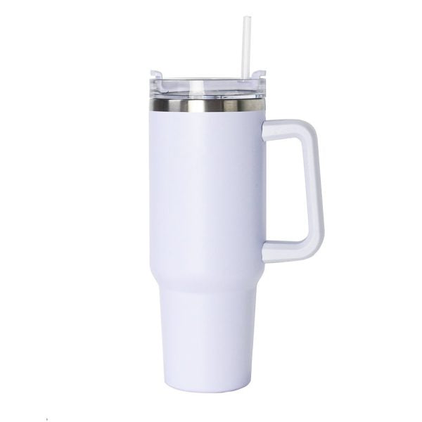 Stanley 40 Oz (1200ML) Stainless Steel Vacuum Insulated Tumbler with Straw