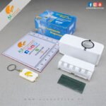 Tooth Paste Dispenser With 5 Brush Holder