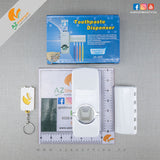 Tooth Paste Dispenser With 5 Brush Holder